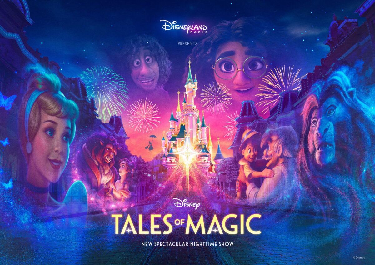 Disney Tales of Magic: Weltpremiere der neuen Feuerwerkshow mit Drohnen ab 10. Januar 2025 in Disneyland Paris