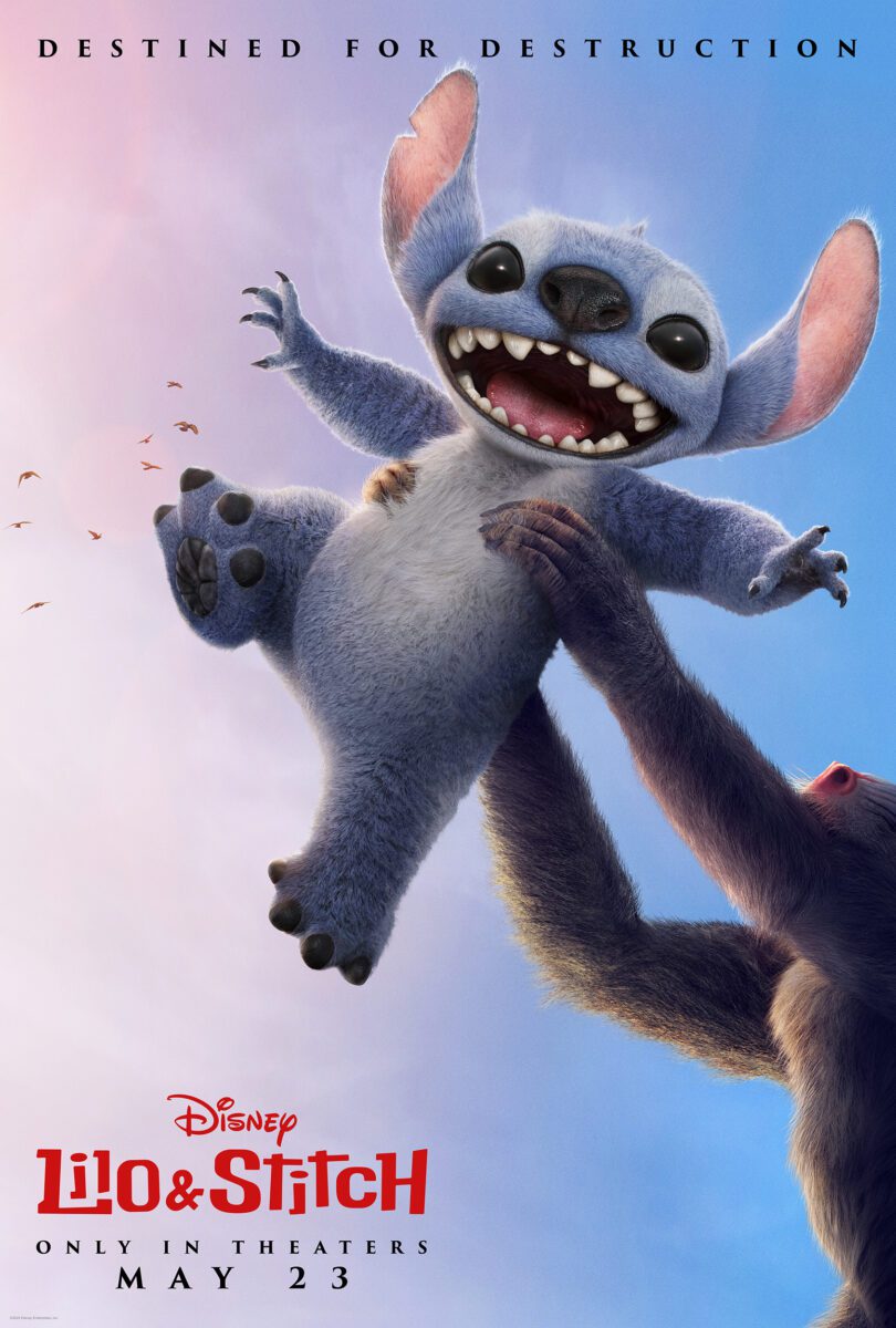 Stitch mit Rafiki aus Der König der Löwen