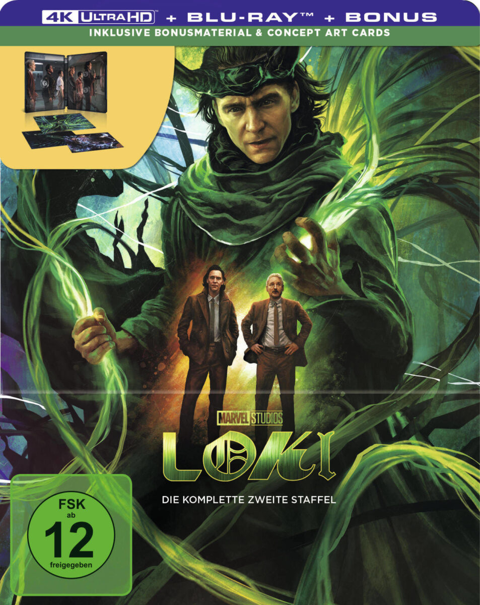 Marvel Studios' Loki - Die komplette zweite Staffel ab 31. Januar 2025 neu im 4K Ultra HD Blu-ray Steelbook erhältlich