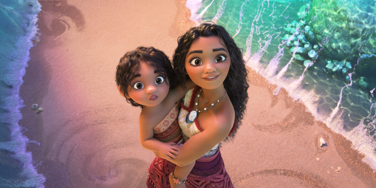 Vaiana und ihre kleine Schwester Simea in Vaiana 2