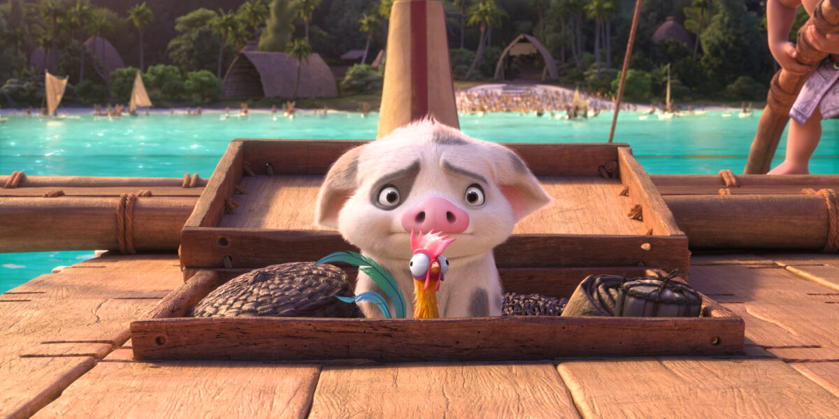 Heihei und Pua in Vaiana 2