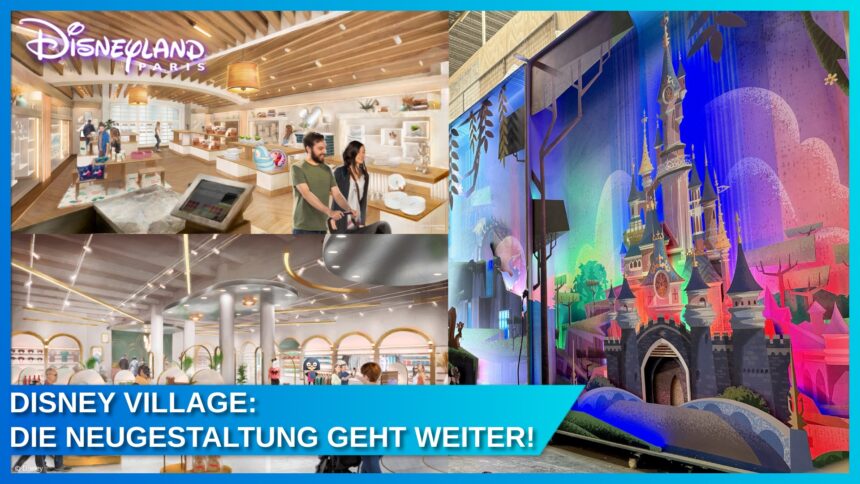 Disneyland Paris: 3 neue Disney Boutiquen eröffnen ab März 2025 im Disney Village