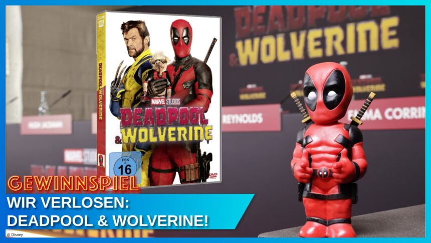 Gewinnspiel zum Verkaufsstart: Gewinnt 2x DEADPOOL & WOLVERINE auf DVD – Marvel Action pur für dein Heimkino!