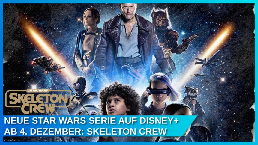 Star Wars: Skeleton Crew – Neuer Trailer zur Disney+ Serie mit Jude Law – Start am 3. Dezember 2024
