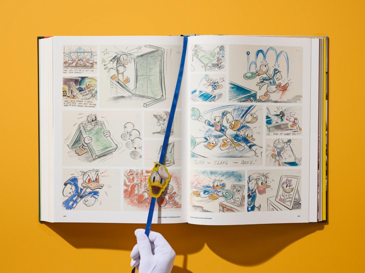 Seltene Einblicke in unproduzierte Kurzfilme von Donald Duck