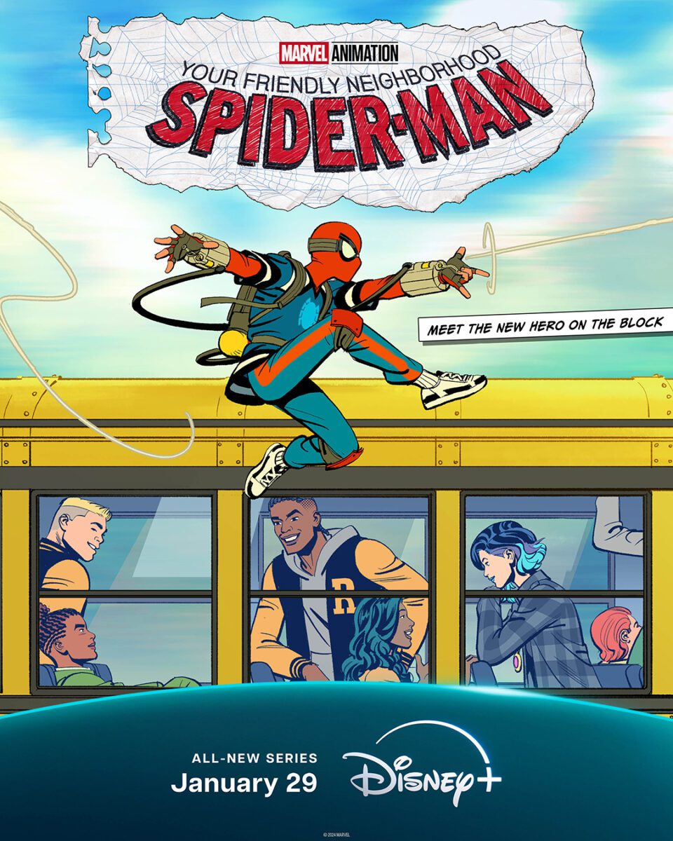 Poster zu Marvel Animations "Der freundliche Spider-Man aus der Nachbarschaft" - ab 19. Januar 2025 nur auf Disney+ streamen