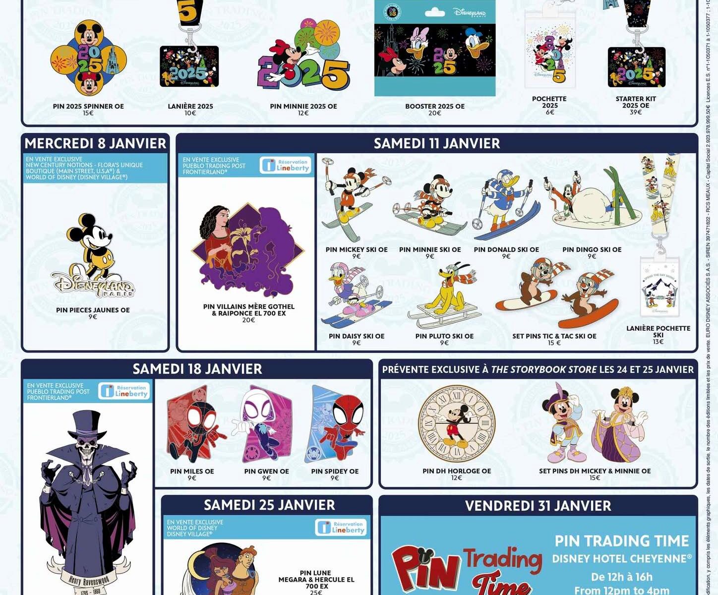 Disney Pin Neuheiten im Januar 2025 | Disneyland Paris 1 Gfy0lv0W0AAxgIO