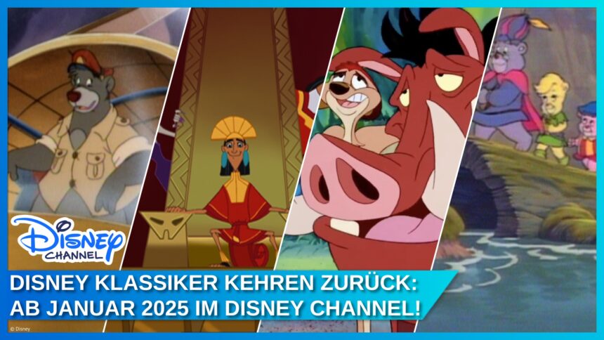 Disney Afternoon Fans aufgepasst: Unsere Kindheitshelden Käpt’n Balu, die Gummibärenbande, Timon und Pumbaa und Kuzco kehren zurück in den Disney Channel!