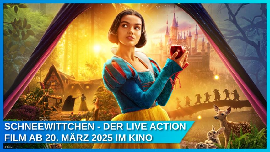 Update: Trailer und erster Song zu SCHNEEWITTCHEN veröffentlicht: Disneys erster Klassiker als Live Action Film – ab März 2025 im Kino