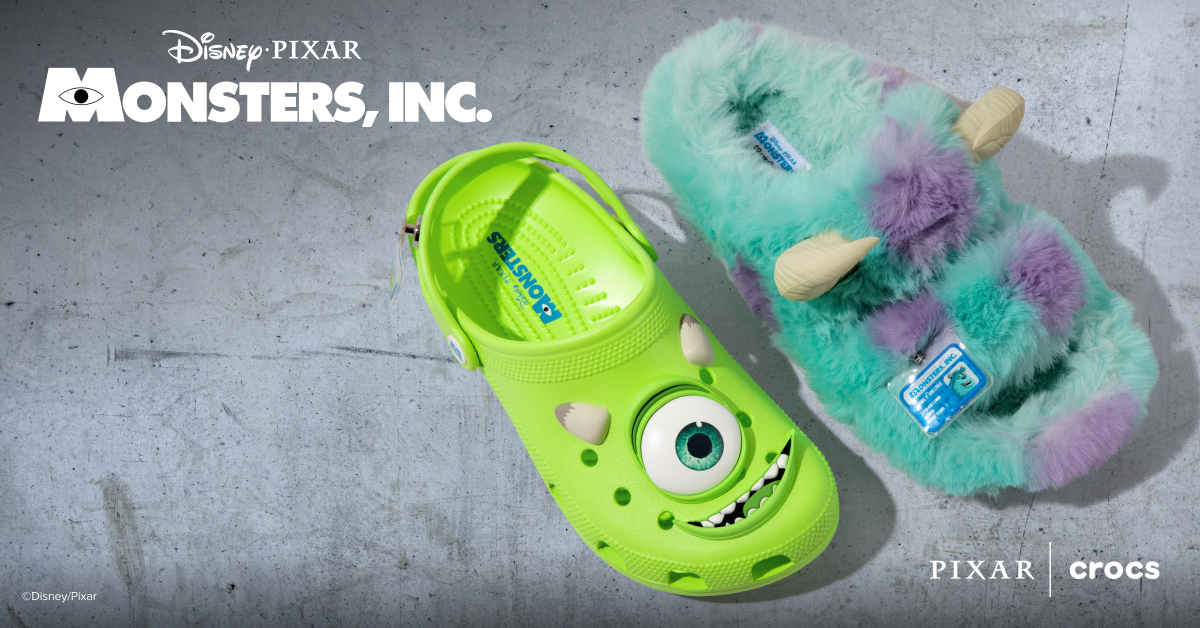 Neue Disney/Pixar Monster AG Clogs Schuhe von Crocs