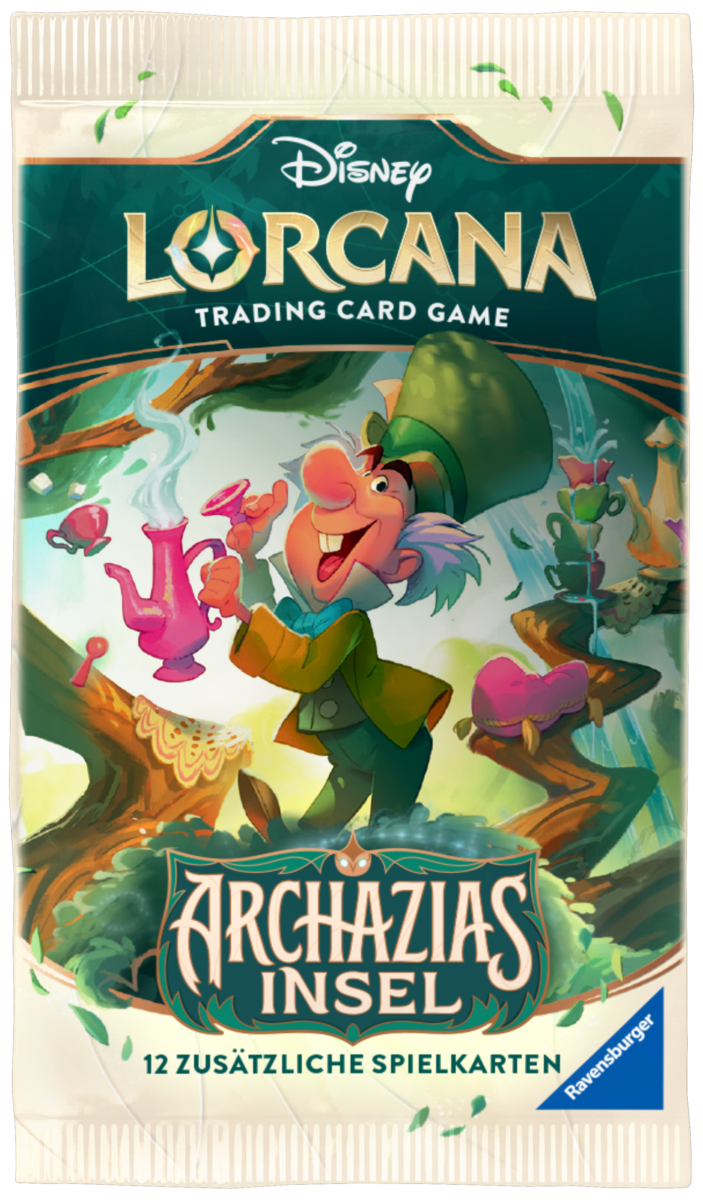 Disney Lorcana Set 7: Archazias Insel Booster Verrückter Hutmacher