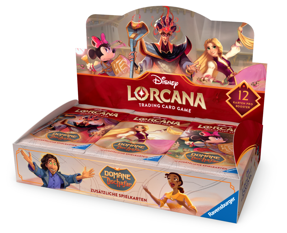 Disney Lorcana: Domäne von Dschafar Booster Display