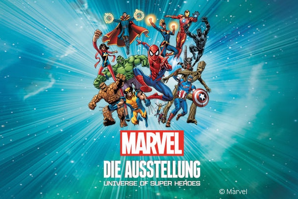 Marvel Ausstellung: Universe of Super Heroes in Köln