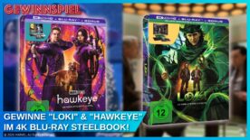 Gewinnspiel: Marvels Loki Staffel 2 und Hawkeye Staffel 1 als 4K Ultra HD Blu-ray Steelbook zu gewinnen