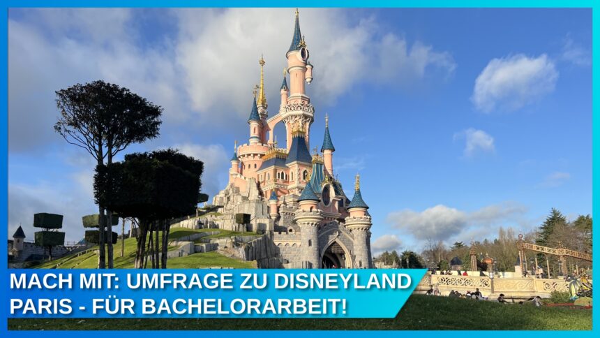 Deine Meinung wird benötigt: Mach mit bei einer spannenden Umfrage zu Disneyland Paris und hilf mir bei meiner Bachelorarbeit!