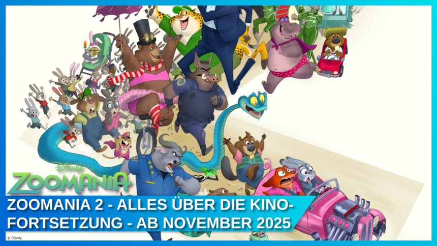 Update: ZOOMANIA 2 – Die tierische Metropole kehrt mit neuem Trailer zurück – ab November 2025 im Kino!