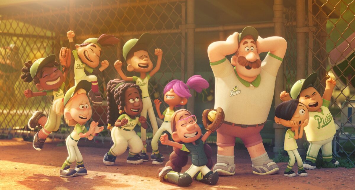 Pixars WIN OR LOSE auf Disney+: eine Frage der Perspektive – Unsere Review zur ersten Originalserie des Studios 3 Das Pickles Softballteam in Pixars Win or Lose auf Disney+