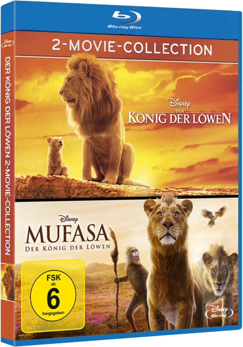 Mufasa: Der König der Löwen 2-Movie-Collection auf Blu-ray