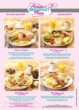 Neues Frühstücksmenü in Annette's Diner in Disneyland Paris