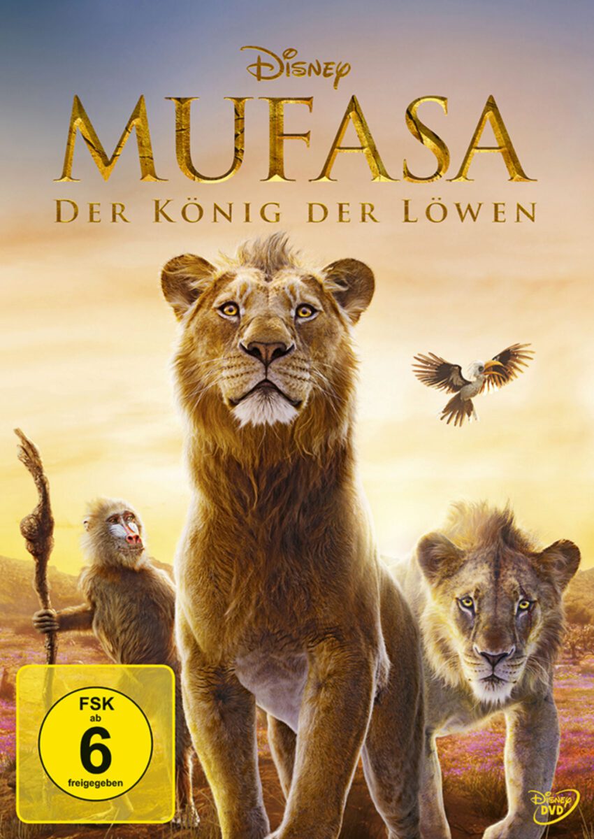 Mufasa: Der König der Löwen DVD