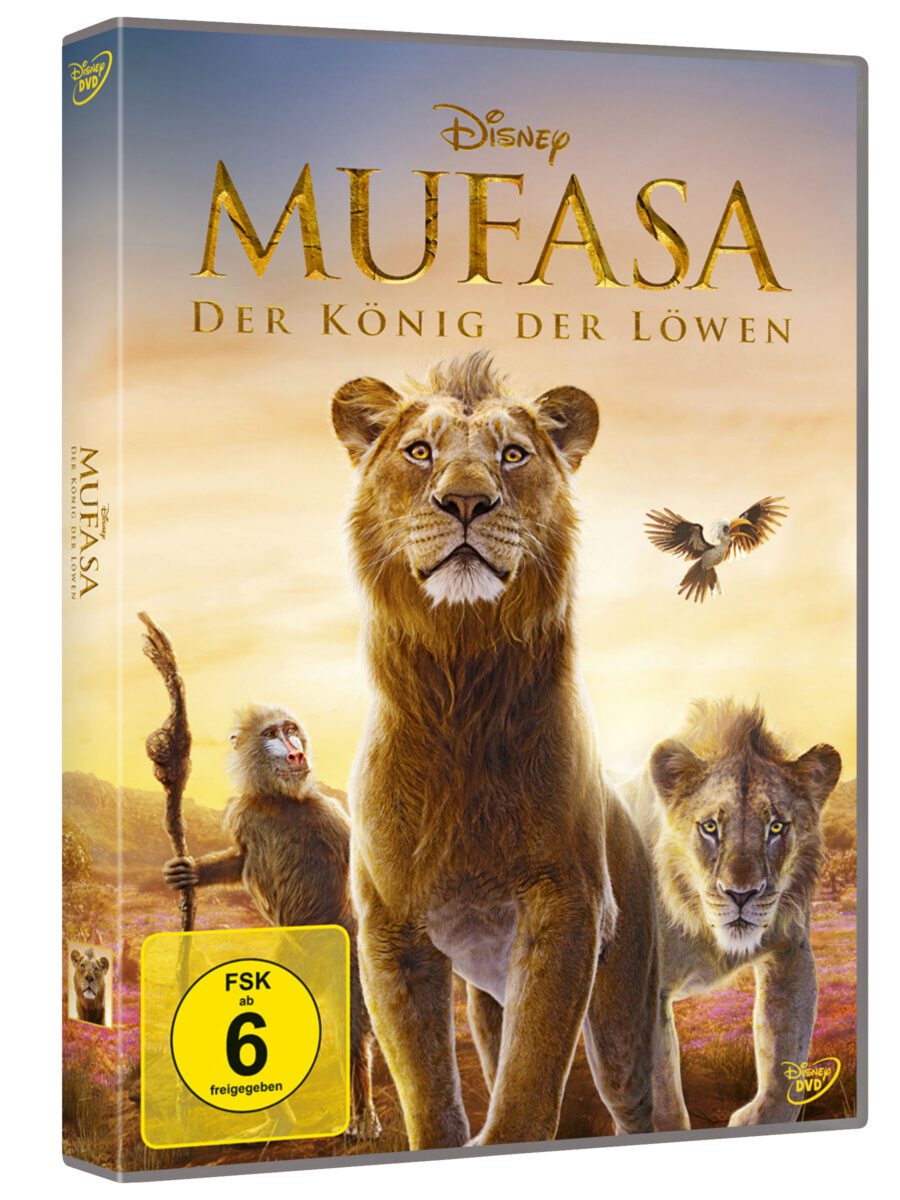 Mufasa: Der König der Löwen DVD