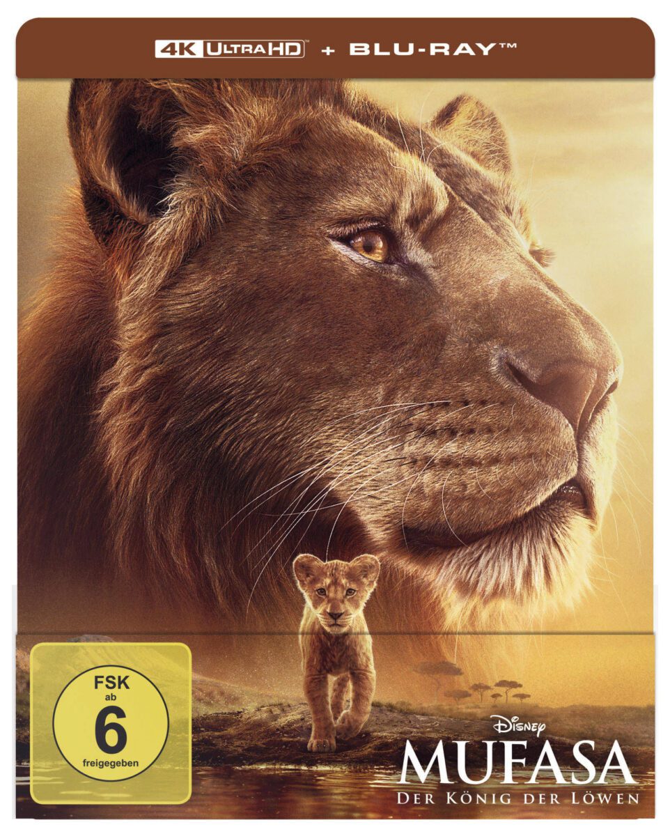 Mufasa: Der König der Löwen 4K Ultra HD Blu-ray Steelbook