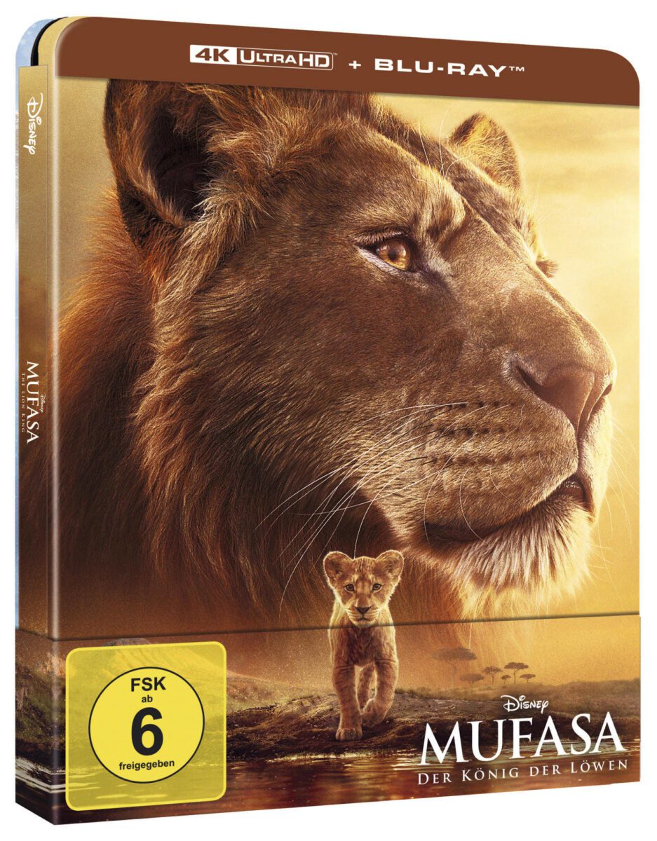 Mufasa: Der König der Löwen 4K Ultra HD Blu-ray Steelbook