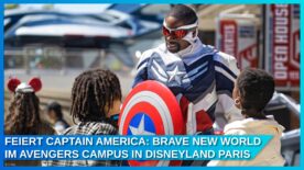 Captain America: Brave New World im Marvel Avengers Campus in Disneyland Paris