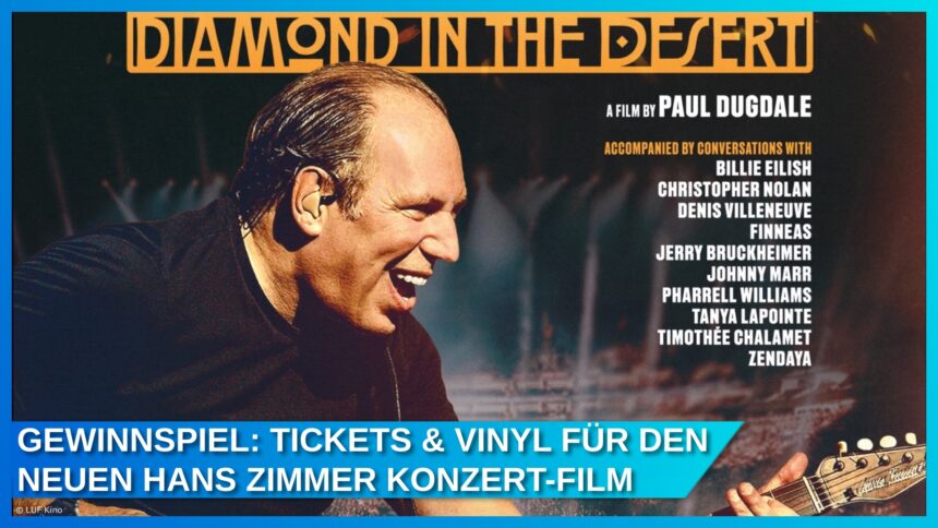 Gewinnspiel: 4×2 Kinotickets für Hans Zimmer & Friends in Berlin & Köln + exklusive Vinyl zu gewinnen!