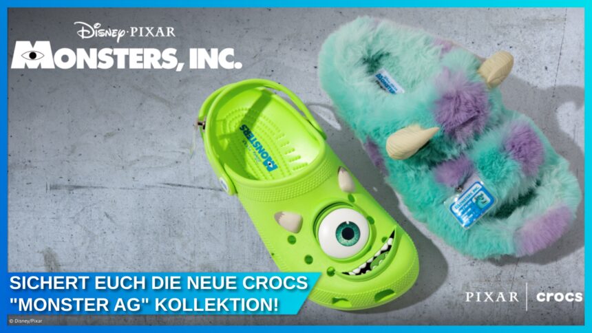 Monsters, Inc. x Crocs: Die neue Mike & Sulley Kollektion ist da – jetzt zugreifen!