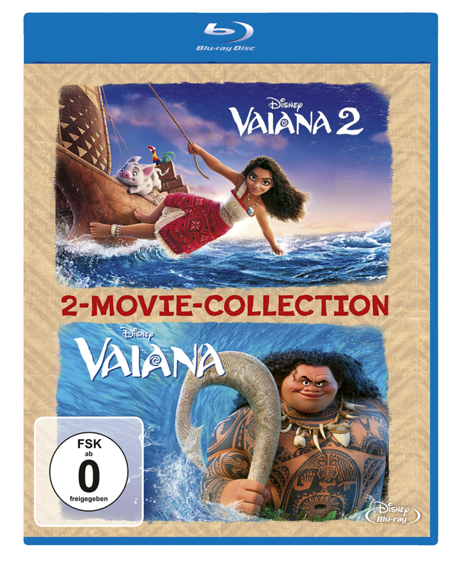 Vaiana 2-Movie-Collection Blu-ray
