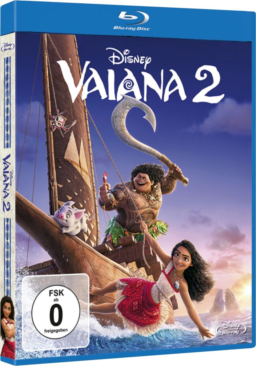 Vaiana 2 ab 14. März 2025 auf Blu-ray