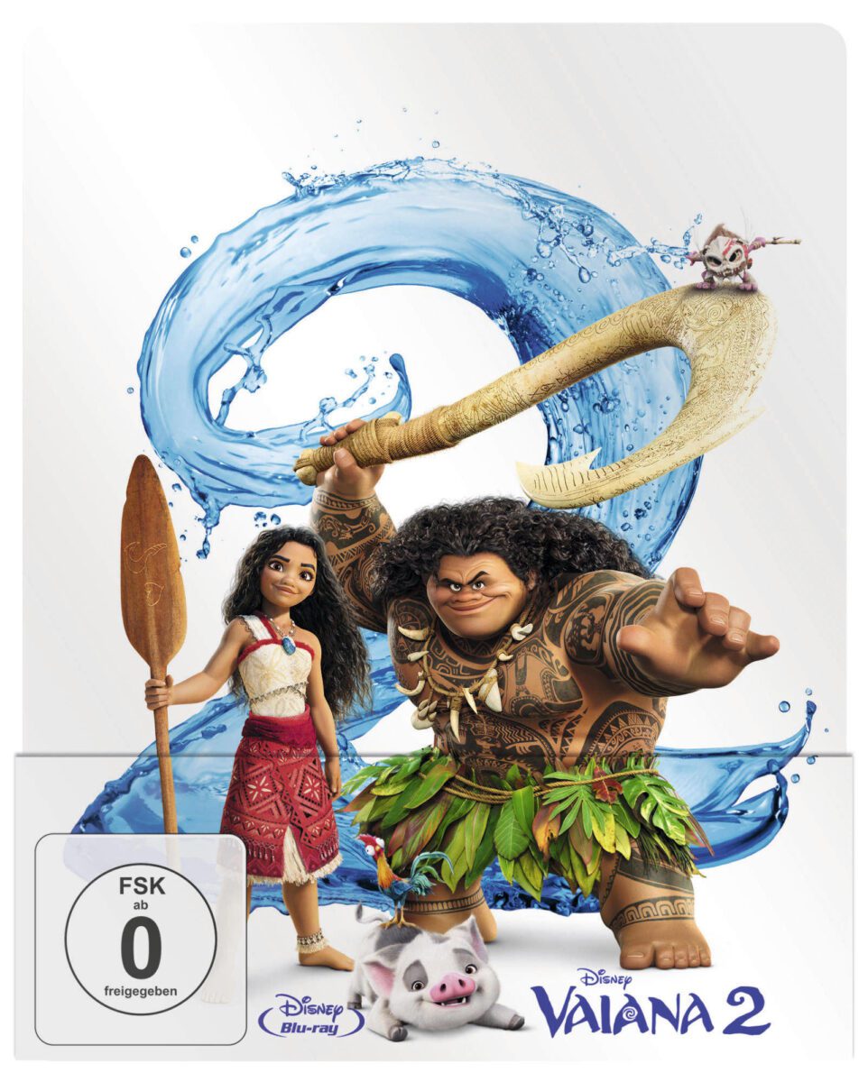 Vaiana 2 Blu-ray Steelbook