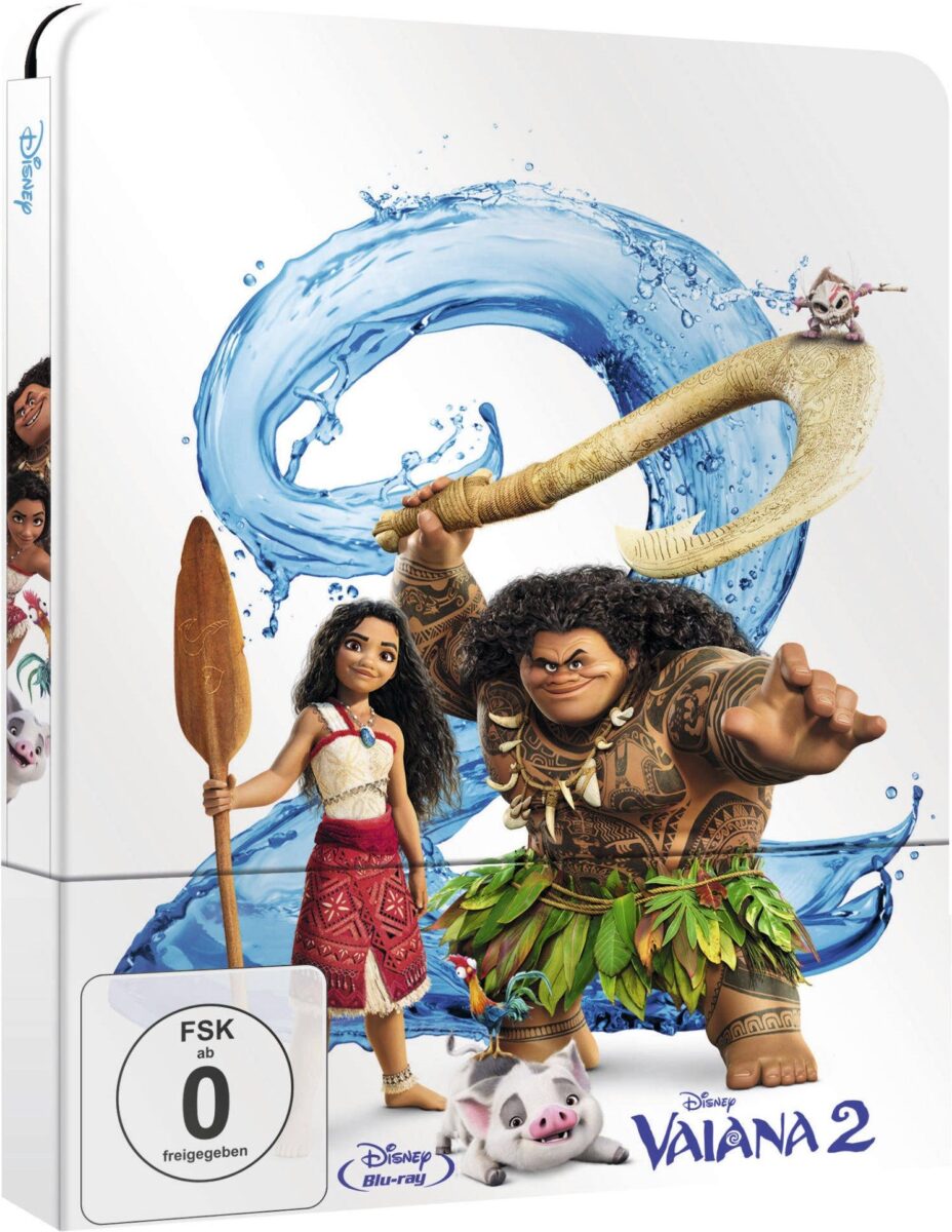 Vaiana 2 Blu-ray Steelbook