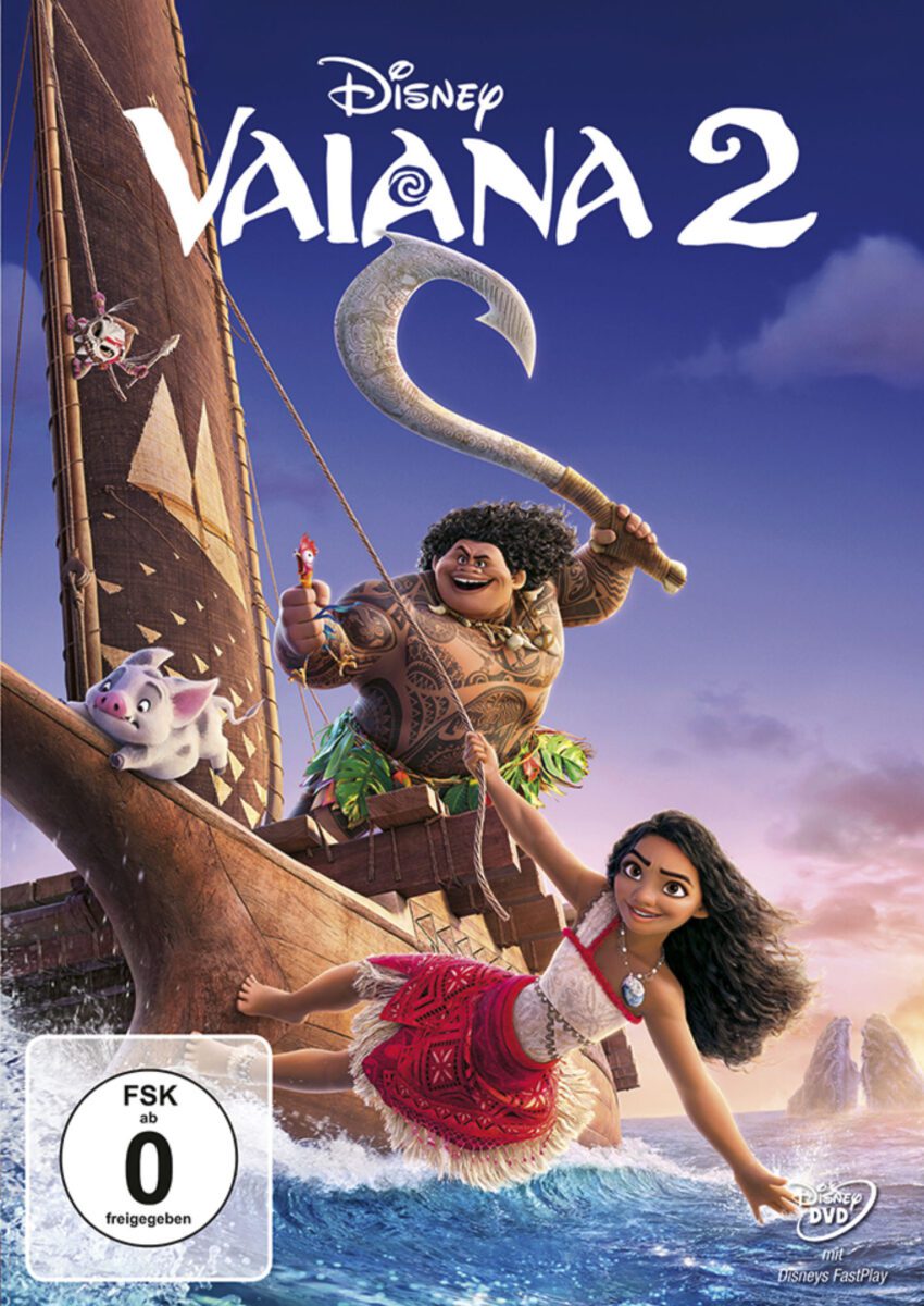 Vaiana 2 ab 14. März 2025 auf Disney DVD