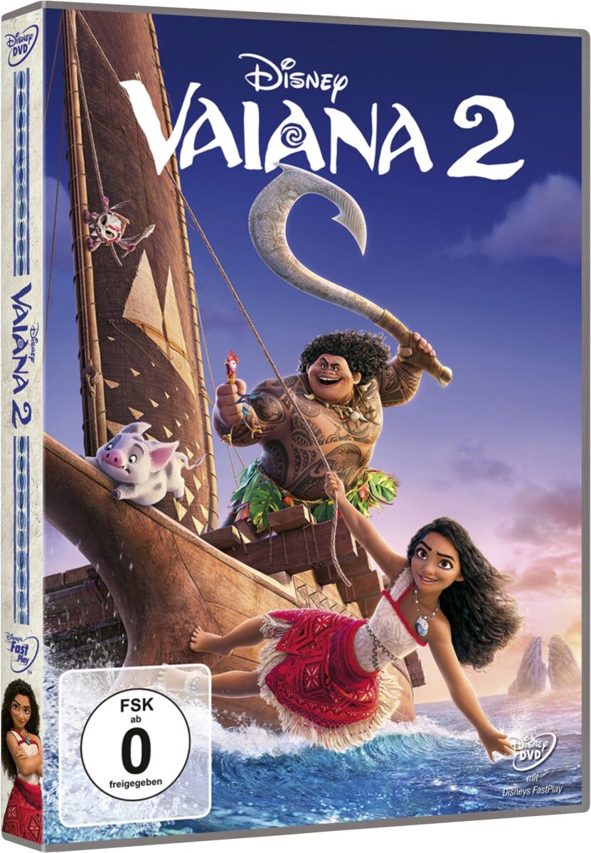 Vaiana 2 als Disney DVD vorbestellen