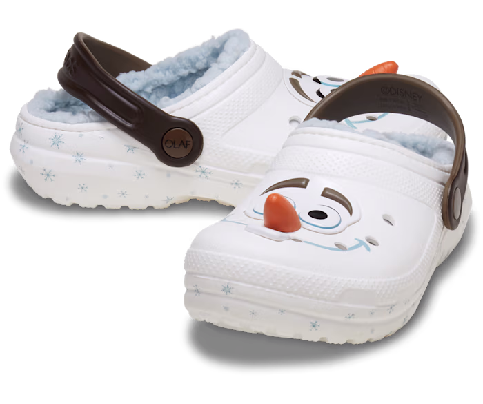 Frozen / Eiskönigin Crocs im Schneemann Olaf Design für die Kleinen als Geschenk