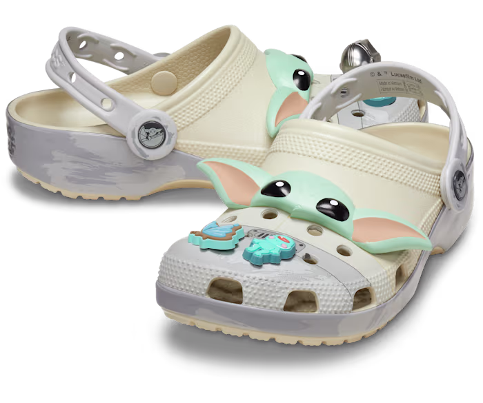 Star Wars The Mandalorian / The Child / Das Kind / Grogu Clog von Crocs