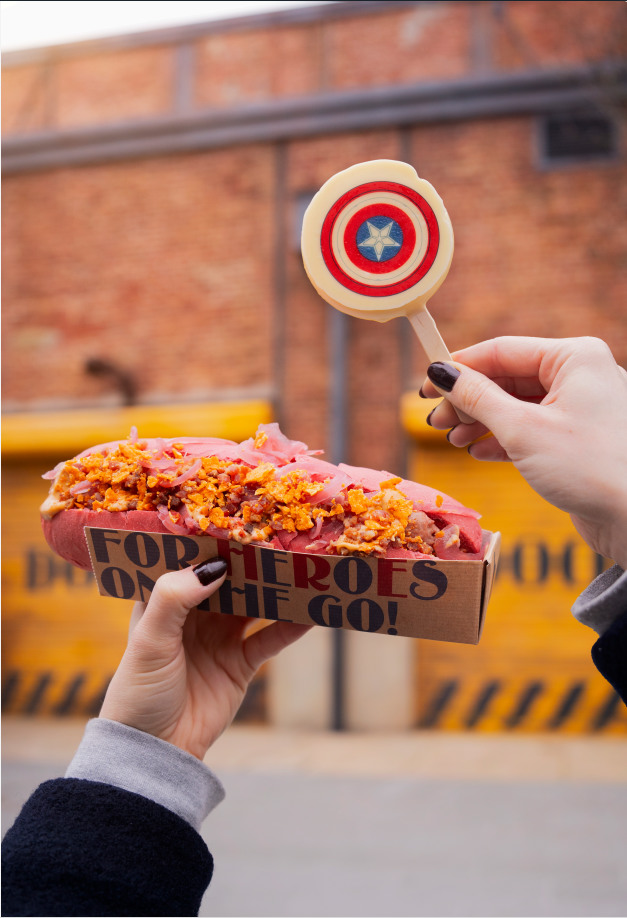 Neue Captain America Snacks im Avengers Campus