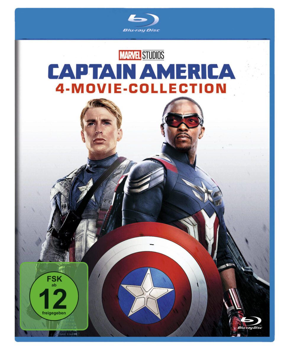 Captain America 4MovieCollection BD Bluray Box 4013575728862 2D.72dpi
