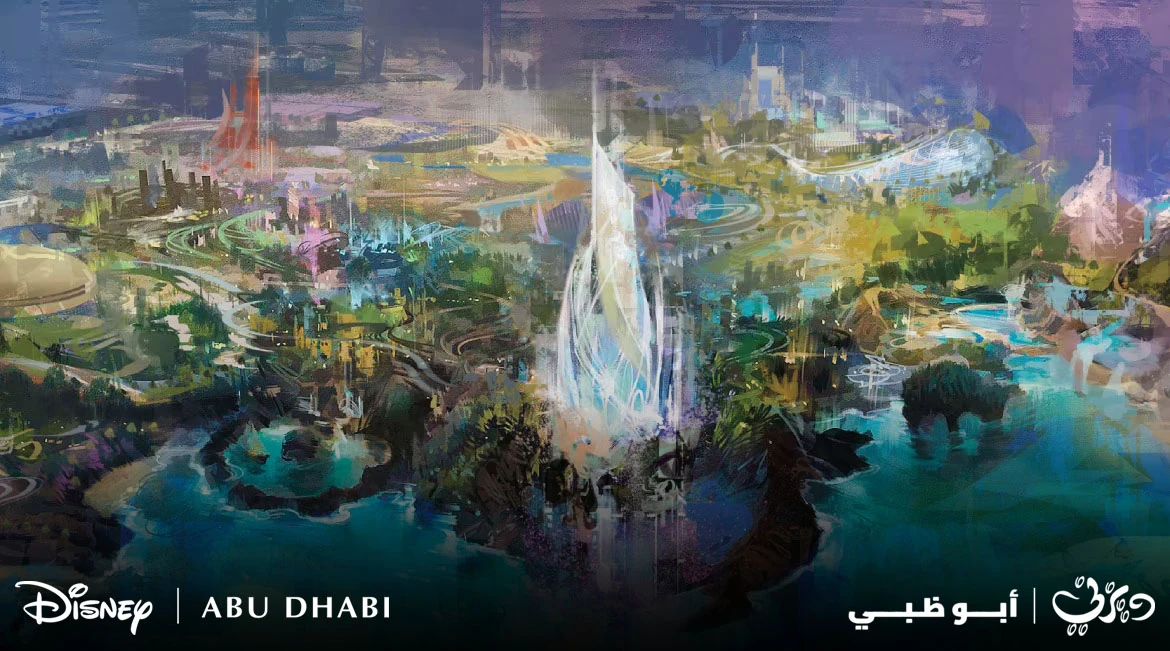 Disneyland Abu Dhabi Konzeptbild