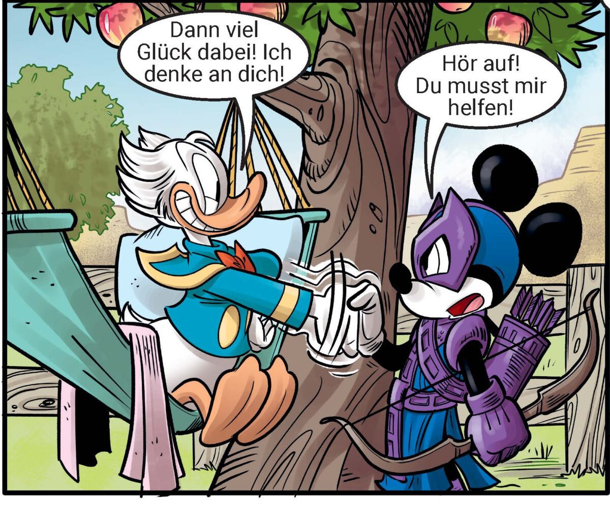 Gewinnspiel: LTB 598 – „What if …? Donald Duck became Wolverine“! Gewinne das spektakuläre Marvel x Disney Crossover! 4 DE DDP0598 008.p1