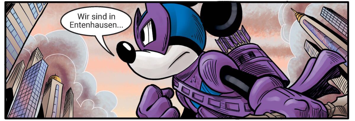 Gewinnspiel: LTB 598 – „What if …? Donald Duck became Wolverine“! Gewinne das spektakuläre Marvel x Disney Crossover! 9 DE DDP0598 022.p1