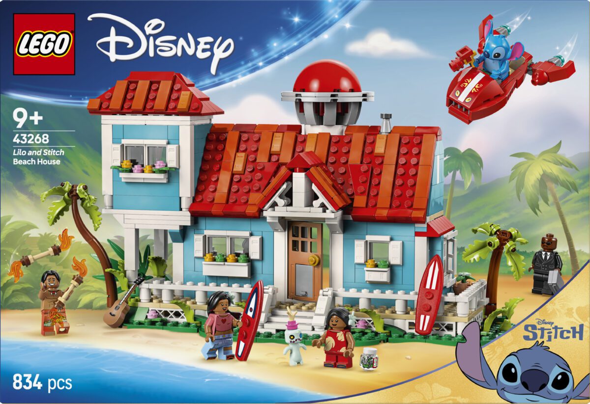 1× LEGO® „Das Strandhaus aus Lilo & Stitch“ (Wert: 89,99 €)