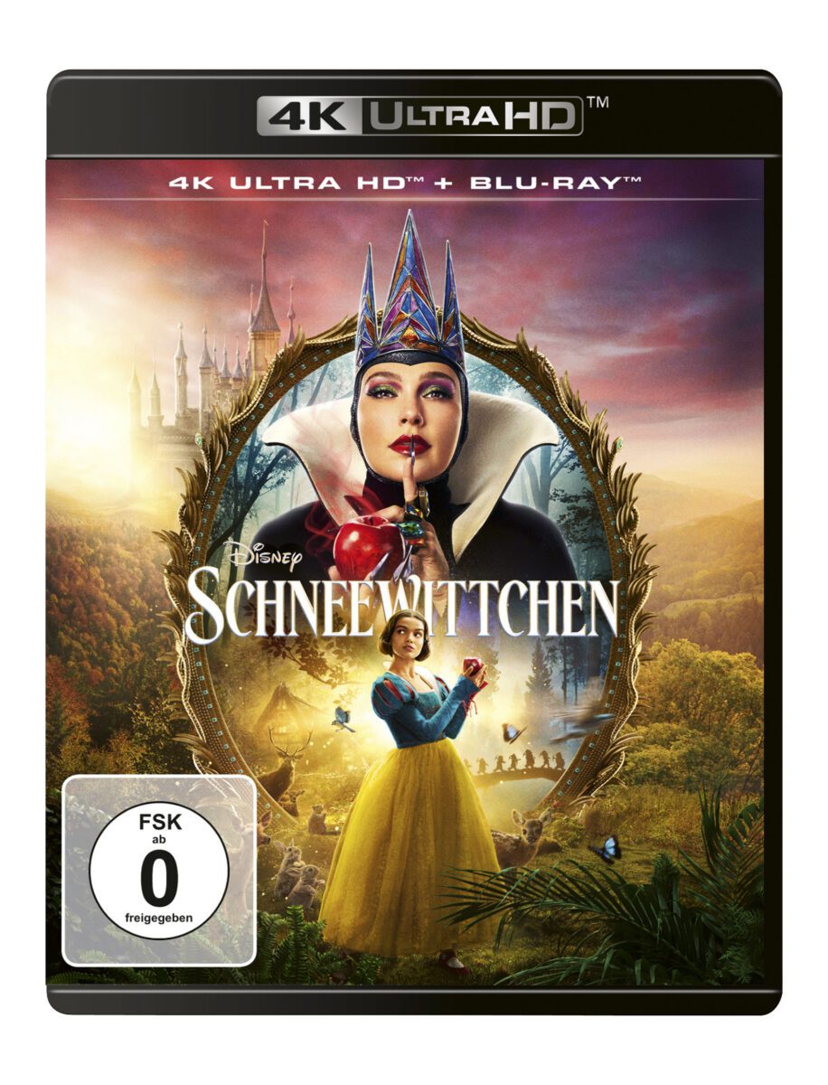 Disneys Schneewittchen Live Action auf 4K Ultra HD Blu-ray ab 27. Juni 2025