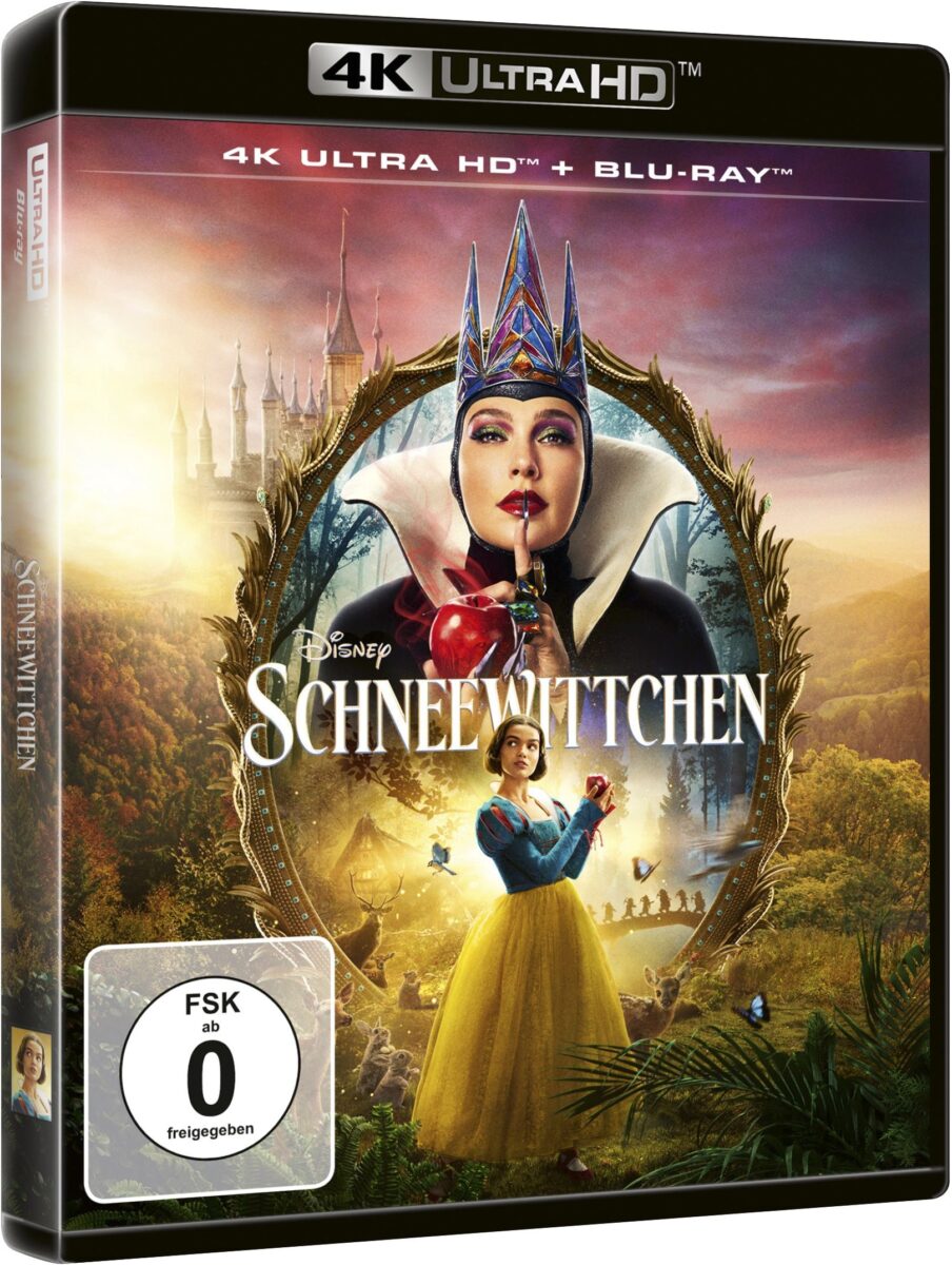 Disneys Schneewittchen Live Action auf 4K Ultra HD Blu-ray ab 27. Juni 2025