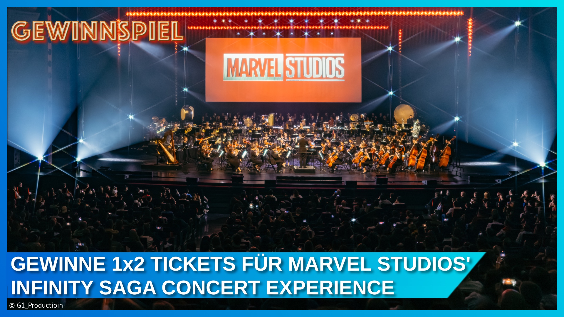 Ticket Gewinnspiel für Marvel Studios' Infinity Saga Concert Experience