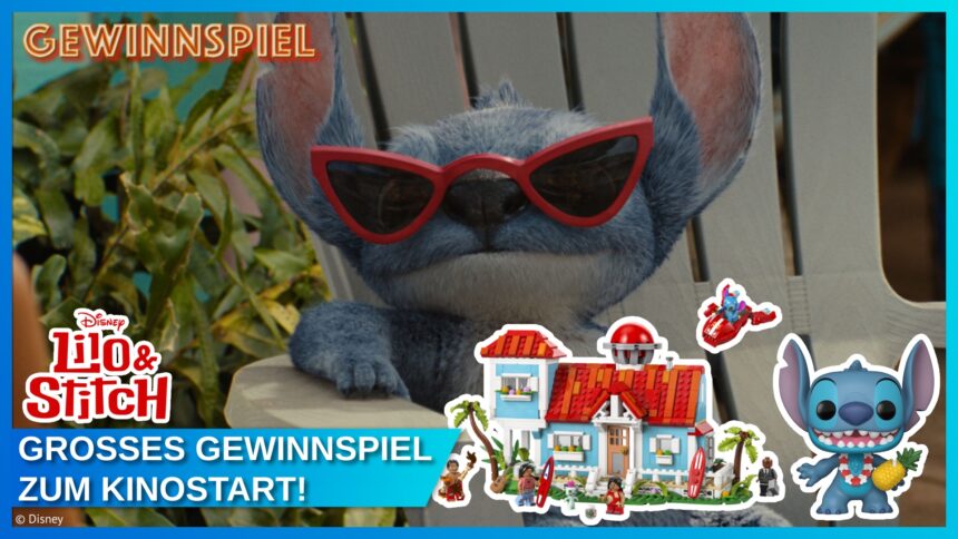 Riesiges Gewinnspiel zum Kinostart von Disneys „Lilo & Stitch“ – Gewinne exklusive Stitch-Preise im Wert von über 100€!