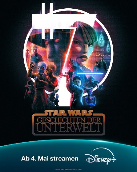 Star Wars Day Gewinnspiel mit Premium Darth Vader Helm als Hauptpreis – Gewinne galaktische Preise zum ultimativen Fan-Feiertag 8 Star Wars: Geschichten der Unterwelt zum May the 4th Star Wars Day ab 4. mai 2025 auf Disney+ streamen