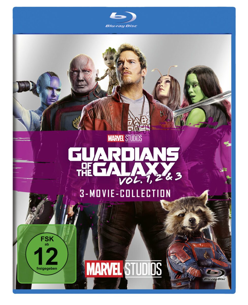 Guardians of the Galaxy 3-Movie-Collection Blu-ray Disc